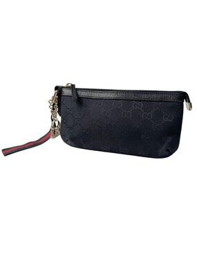Gucci GG Canvas Pouch Sherry Line Charm
